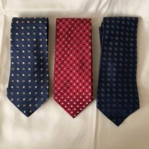 Three designer tie bundle